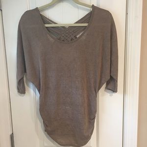Charolette Russe Top w/ Back Detailing